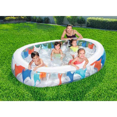 Бассейн надувной овальный 22915251 см Elliptic Bestway (54066)_11