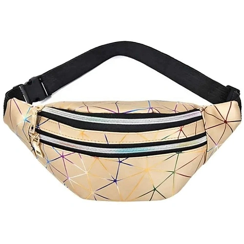 Сумка на пояс "Harizma", цвет золото, 31*12 см