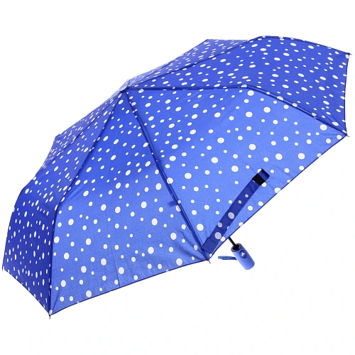 Зонт женский полуавтомат Капли дождя, микс 6 цветов, 8 спиц, d-100см, длина в слож виде 30см_16