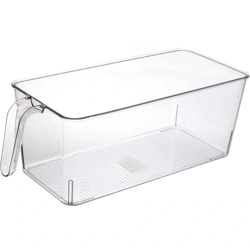 Органайзер для хранения с ручкой "ФЛАТТО", прозрачный, 30*12.5*11см