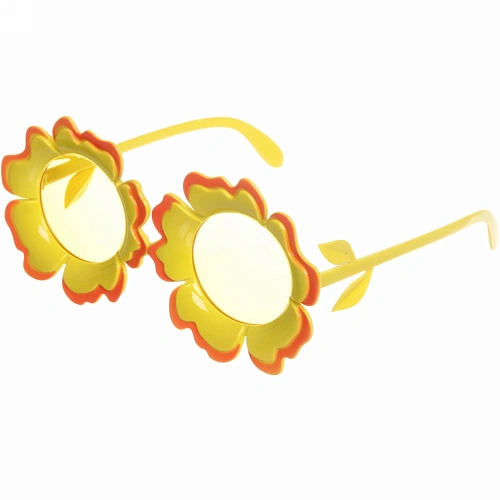 Очки карнавальные Цветочки, в ассортименте_4