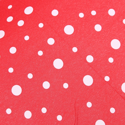 Зонт женский полуавтомат Капли дождя, микс 6 цветов, 8 спиц, d-100см, длина в слож виде 30см_25