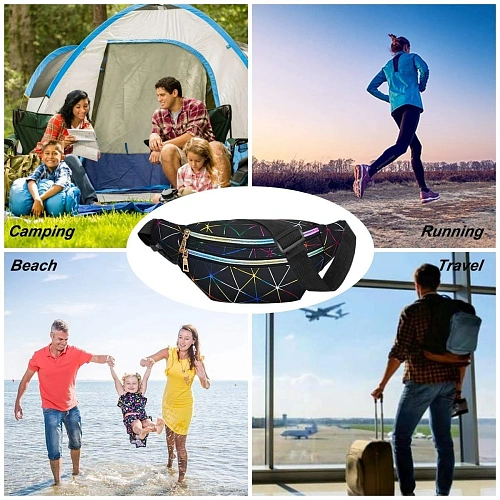 Сумка на пояс Harizma, цвет черный, 3112 см_11