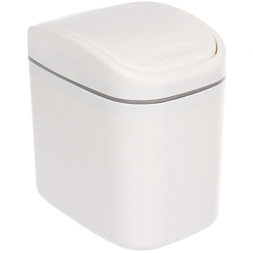 Контейнер для мусора"Smart"1,5л белый W8626