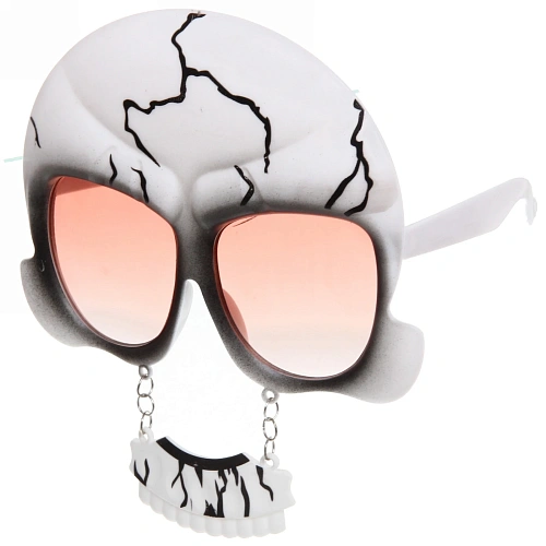 Очки карнавальные Зловещий череп, в ассортименте_6