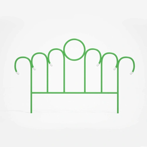 Заборчик садовый "Восход" 45*73*365см (5 деталей)