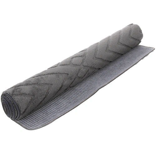 Коврик для ванной 80120 Медео серый_3