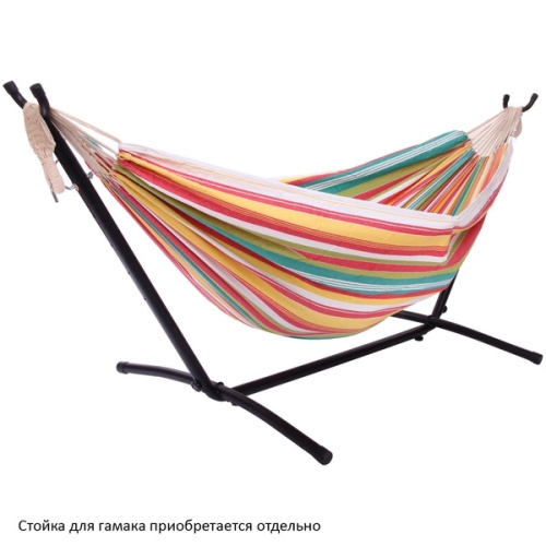Гамак подвесной из хлопка SJ-A59-STR25, 220*160 см