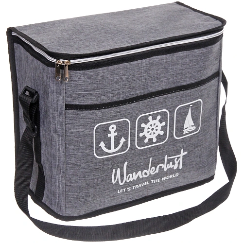 Термосумка 20 л, 36*18*30 см, M2050-1G, серый