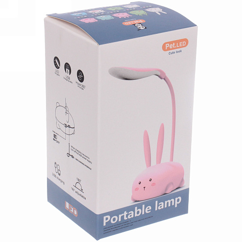 Настольная лампа Marmalade-Зайчик LED цвет зеленый_7