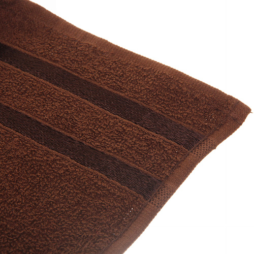 Полотенце махровое 3060см LUNA цвет темно-коричневый 04040 плотность 360грм2_6