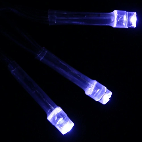 Занавес светодиодный для дома 3,02,5 м 480 ламп LED, прозрачпров, Белый (можно соединять)_3