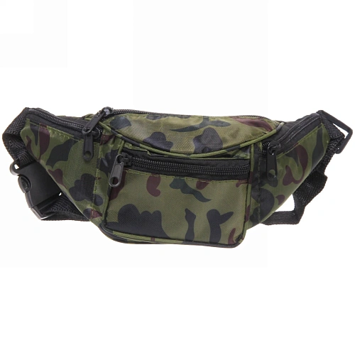 Сумка на пояс "Ultramarine - Sports Style", цвет хаки, 4 кармана, 30*12*7см