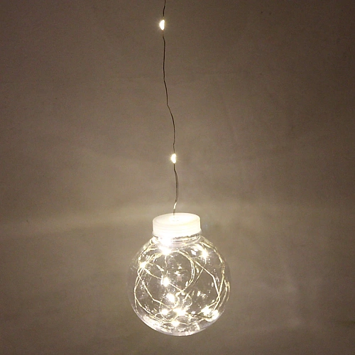 Гирлянда для дома БАХРОМА Шар ш2,5 м в0,50,8м 200 ламп LED, d-8 см, Белый_4