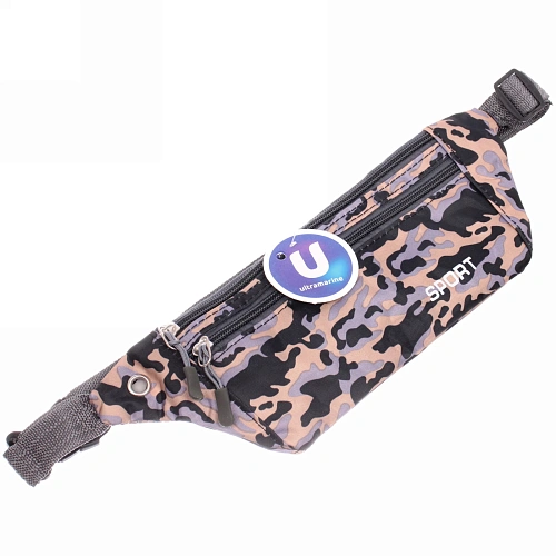 Сумка на пояс для документов и телефона Ультрамарин - Street sports, яркое хаки, микс 4 цвета, 3411,519,5см_22