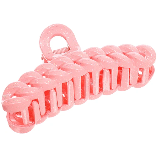 Заколка - краб для волос AKS - MANTANA, микс 6 цветов, косичка, 102см _11