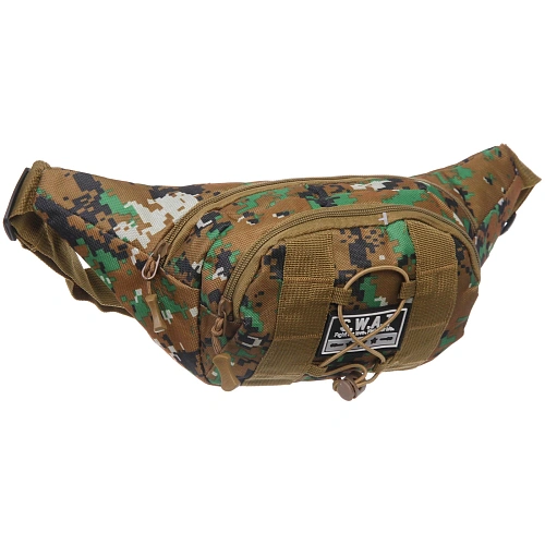 Сумка на пояс Sport leader - Viking, три кармана, цвет хаки, 32166см_3