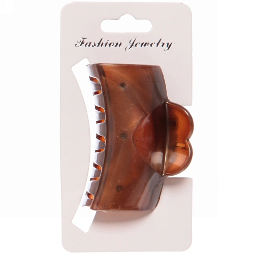 Заколка-краб для волос на блистере Gold Collection - Vita, микс 3 цвета, 6см _8