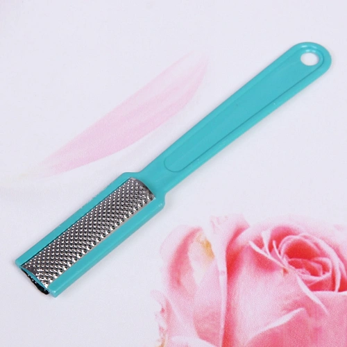 Терка для ног двухсторонняя Manicure set, цвет микс, 16,5см_5