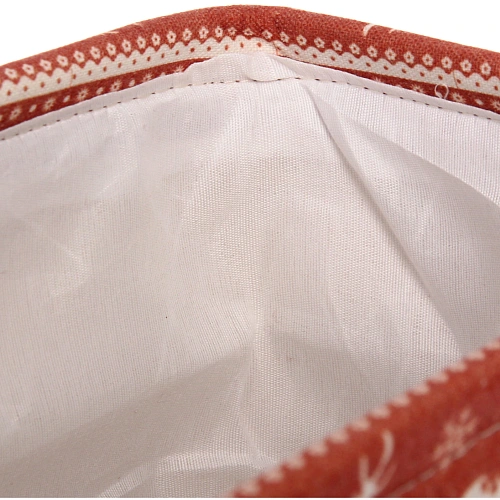 Коробка для хранения ИДЕЯДОМА, принт новогодний, цвет красный, 20,51417см,  (лейбл Селфи)_7