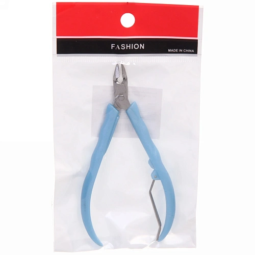 Кусачки для кутикулы в пакете Manicure set, ручки волна, цвет микс, 10,5см_6