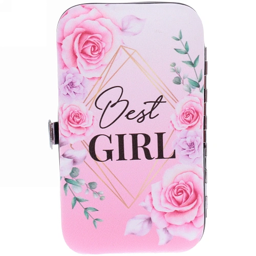 Набор для маникюра в футляре 6 предметов Best Gerl,116,5см (в пакете с подвесом)_5