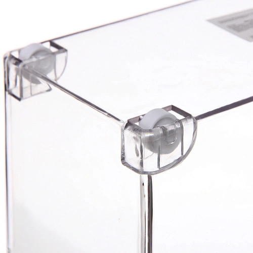 Органайзер для хранения на колесиках ФЛАТТО, прозрачный, 3411251см_4