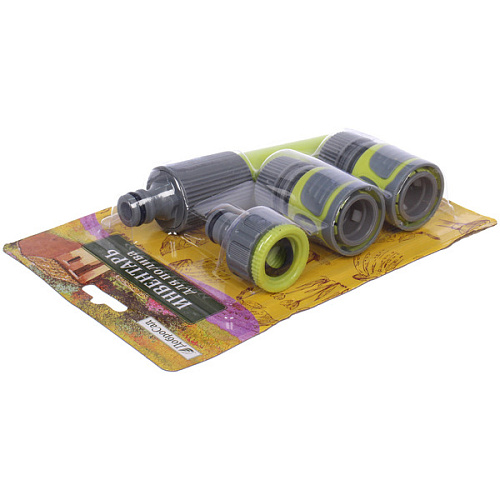 Набор для полива Green Proff (Наконечник для полива2 соединителяадаптер на 12) ДоброСад_7