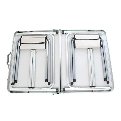 Стол складной 906070см  Ф22мм + 2 стула_1