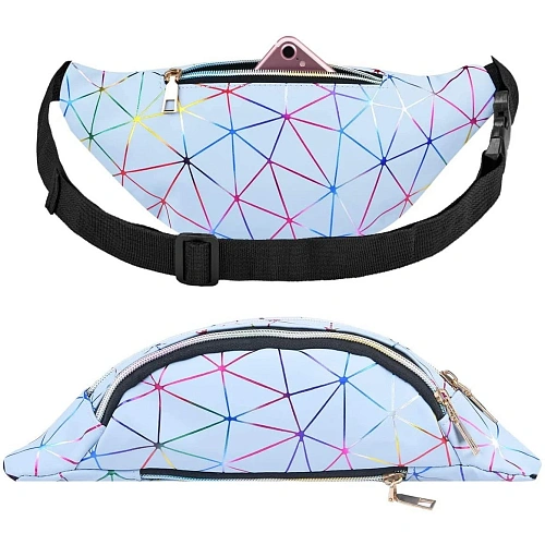 Сумка на пояс Harizma, цвет голубой, 3112 см_7