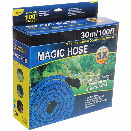 Шланг растягивающийся Чудо до 30м цвет зеленый _4