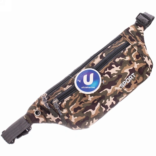 Сумка на пояс для документов и телефона Ультрамарин - Street sports, яркое хаки, микс 4 цвета, 3411,519,5см_16
