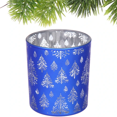 Подсвечник Сказочная метель 77,8 см, Синий_3