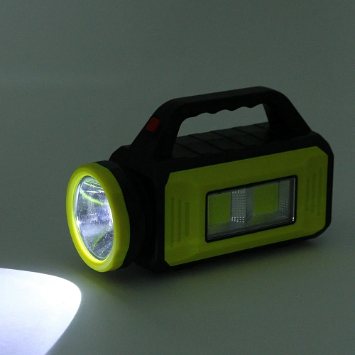 Фонарь ручной 5 режимов 1LED+COB, аккумуляторная батарея 2000mAh USB JL7528A_8