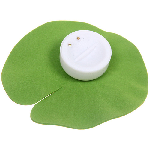 Растение водоплавающее Кувшинка d-10см с подсветкой от контакта с водой, розовый_4