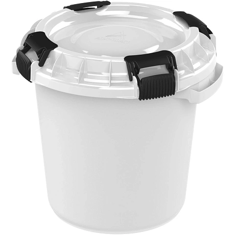 Бочка пластиковая 20л  пищевая с герметичной крышкой 