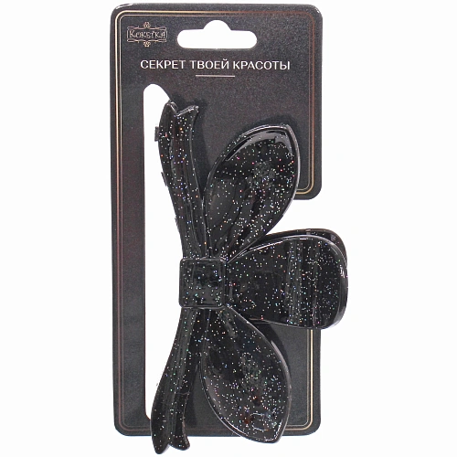 Заколка - краб для волос AKS - MANTANA, микс 6 цветов, лепестки, 115см _15