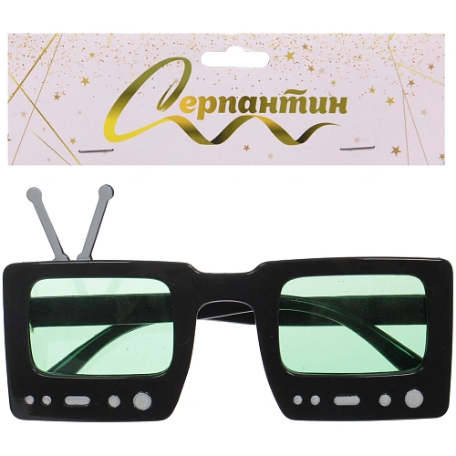 Очки карнавальные TV 14,27 см_5