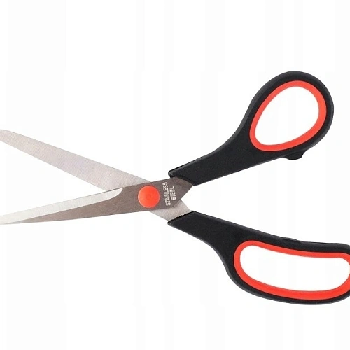 Ножницы универсальные бытовые ИДЕЯДОМА, цвет черный, 21см (блистер Селфи)_6