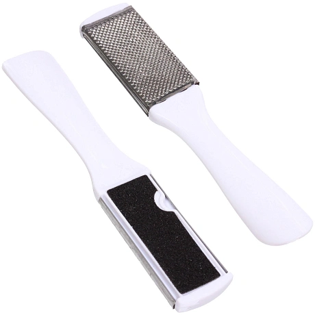 Терка - шлифовка для ног "Manicure set", двухсторонняя, в пакете, цвет микс, 17,5см