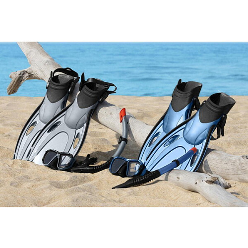 Набор для подводного плавания от 14 лет Black Sea@Fin Set маска,трубка,ласты (разм 37-41) Bestway (25044)_7