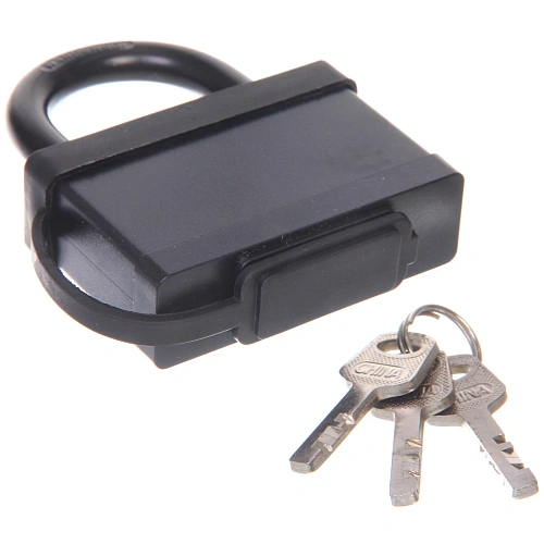 Замок навесной 70мм черный, блистер_4