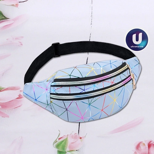 Сумка на пояс Harizma, цвет голубой, 3112 см_3