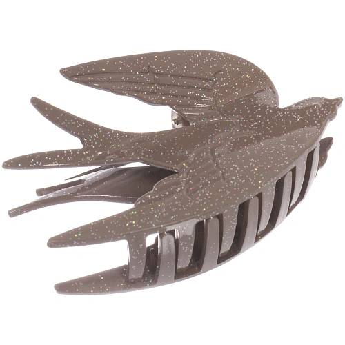 Заколка - краб для волос AKS - VIENTO, микс 6 цветов, классика, 9,55,5см _7