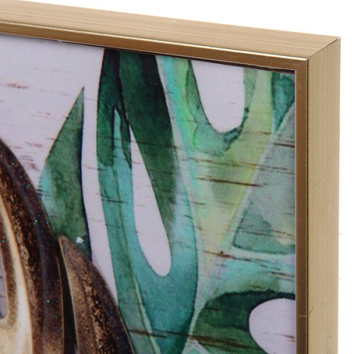 Картина интерьерная в раме САНТИМО, папоротник, 1929см (термоусадочная пленка)_4