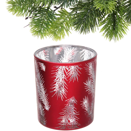 Подсвечник Волшебная ветвь 8,510 см, Красный_3