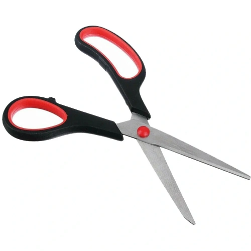 Ножницы универсальные бытовые ИДЕЯДОМА, цвет черный, 21см (блистер Селфи)_7