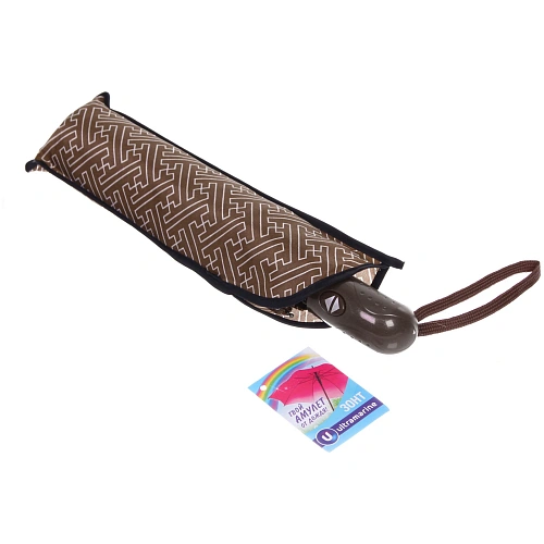 Зонт женский автомат Ultramarine - Эрсэя, микс 6 цветов, 8 спиц, d-115см, длина в слож виде 28см_35