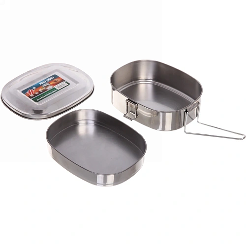 Контейнер металлический с ручкой 1713,57см, два уровня_5