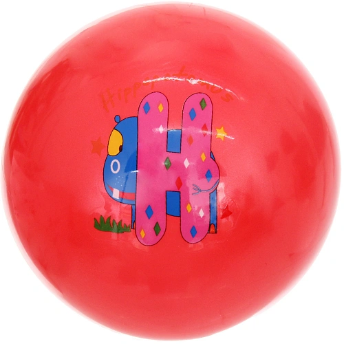 Мяч 22 см Алфавит (50 гр), микс_5